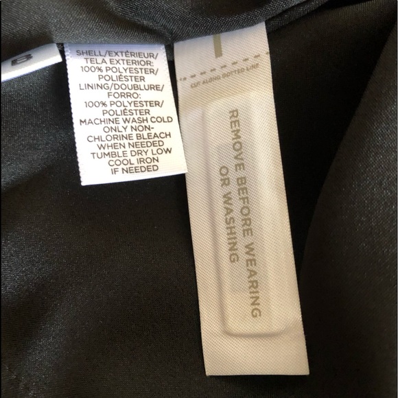 LOFT BLACK GREEN HEART PRINT SLEEVELESS DRESS Sz0P - Picture 13 of 14